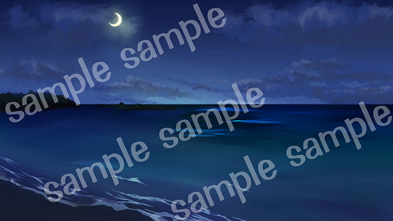 背景素材「海」