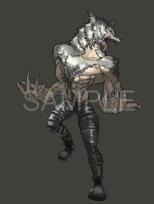 -異形 怪物 怪人- ホラーイラスト素材集