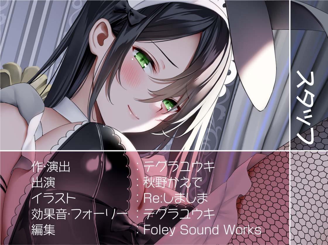 えちえちバニーメイドの密着中ナマはめ!【フォーリーサウンド】