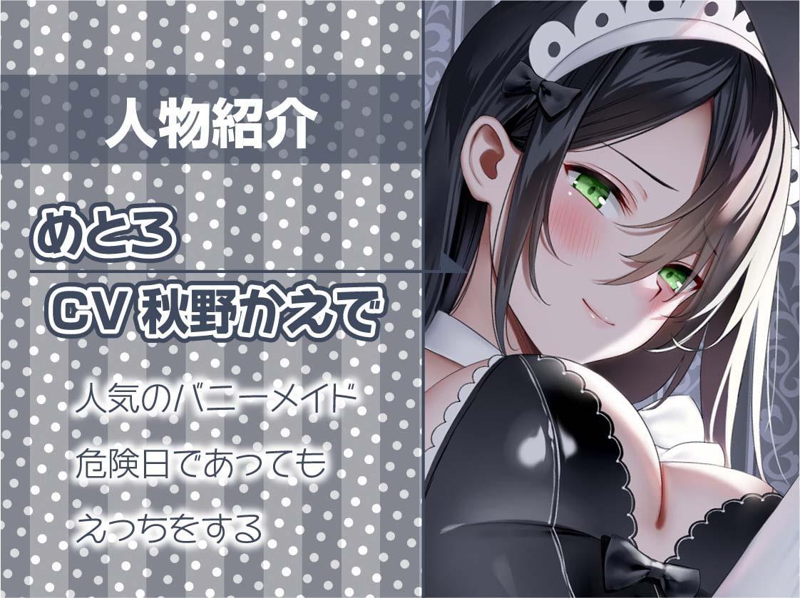 えちえちバニーメイドの密着中ナマはめ!【フォーリーサウンド】