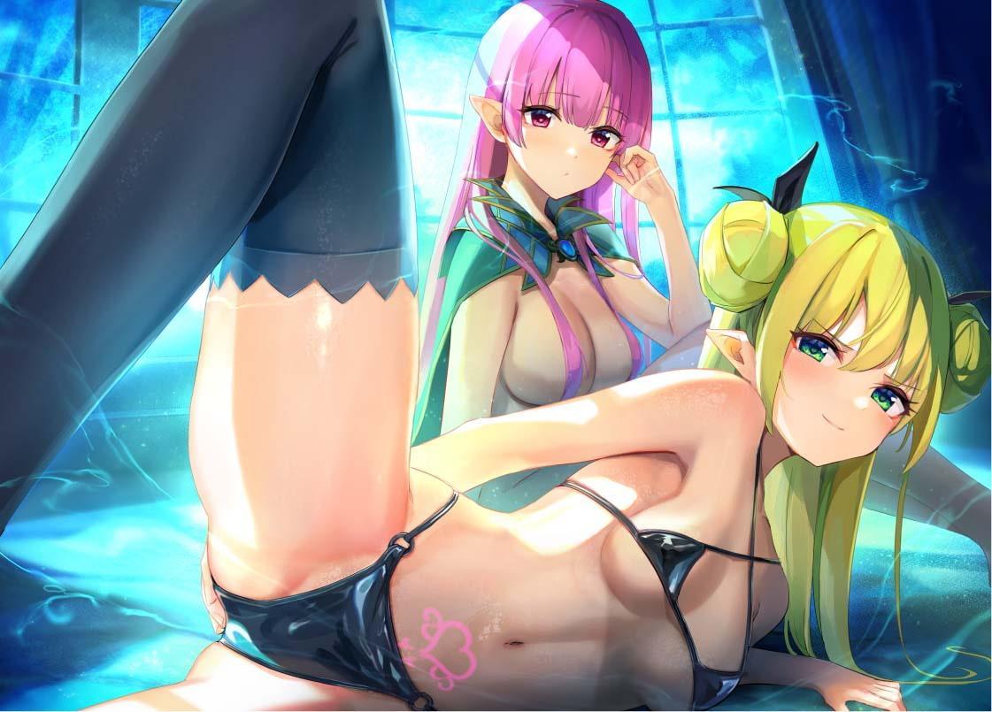 安眠担当&いたずら担当!えちえち出張サキュバス&エルフ!【フォーリーサウンド】