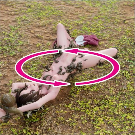 ぐるぐるギャラリー「かたつむりとまいまい」