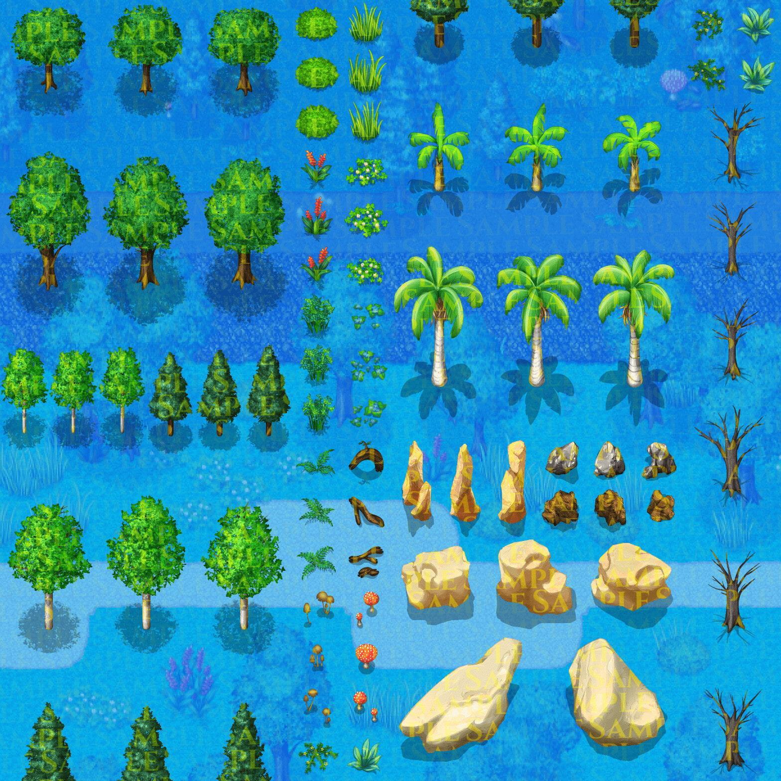 オーバーワールド タイルセット