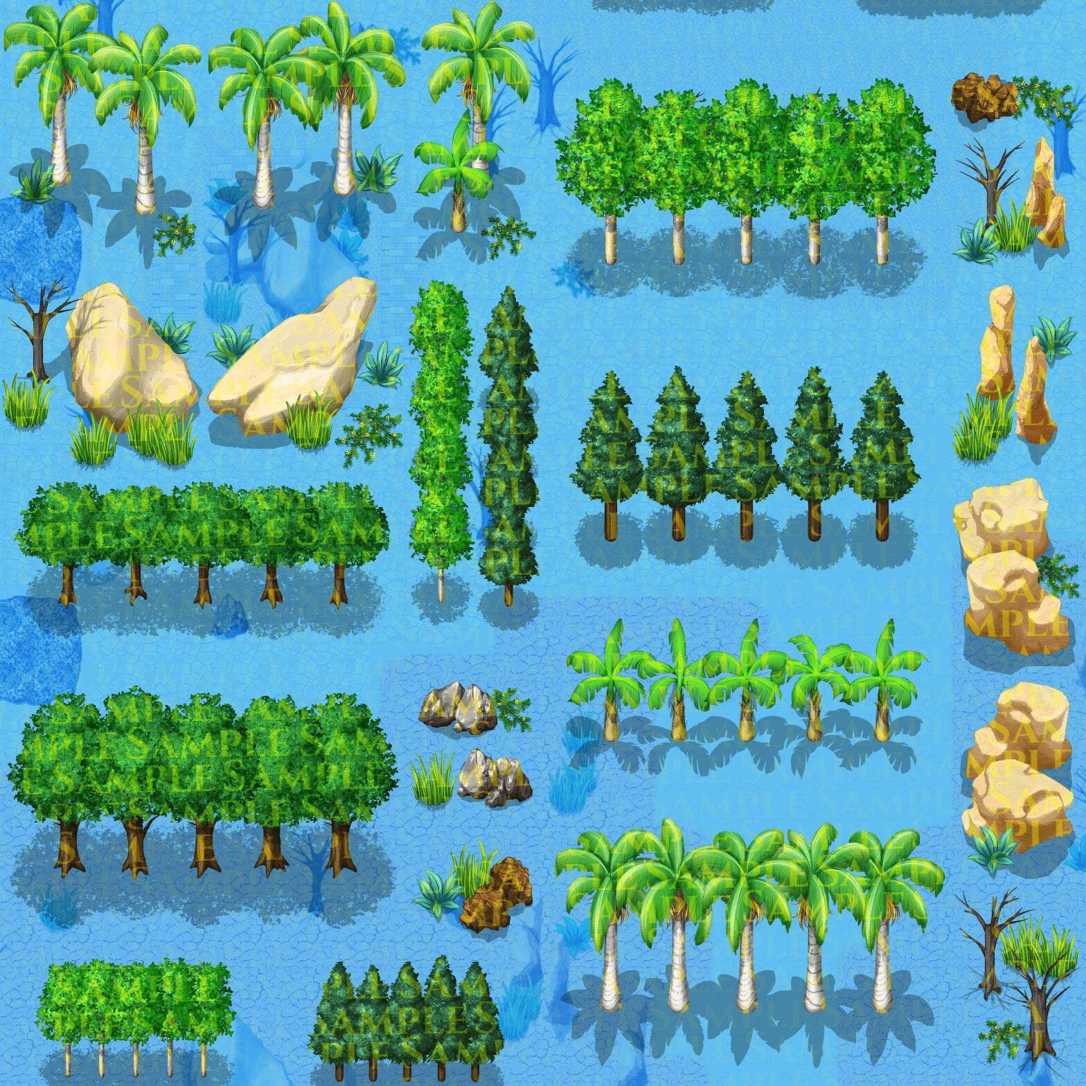 オーバーワールド タイルセット