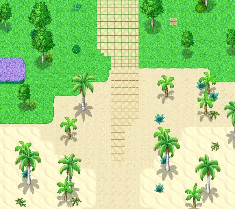 オーバーワールド タイルセット