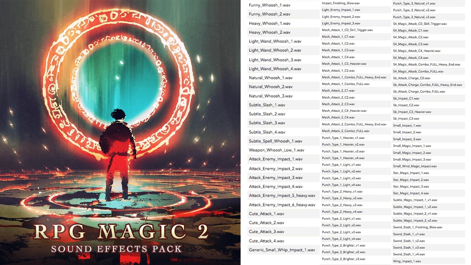 【効果音素材】RPG MAGIC SOUND EFFECTS Vol.2