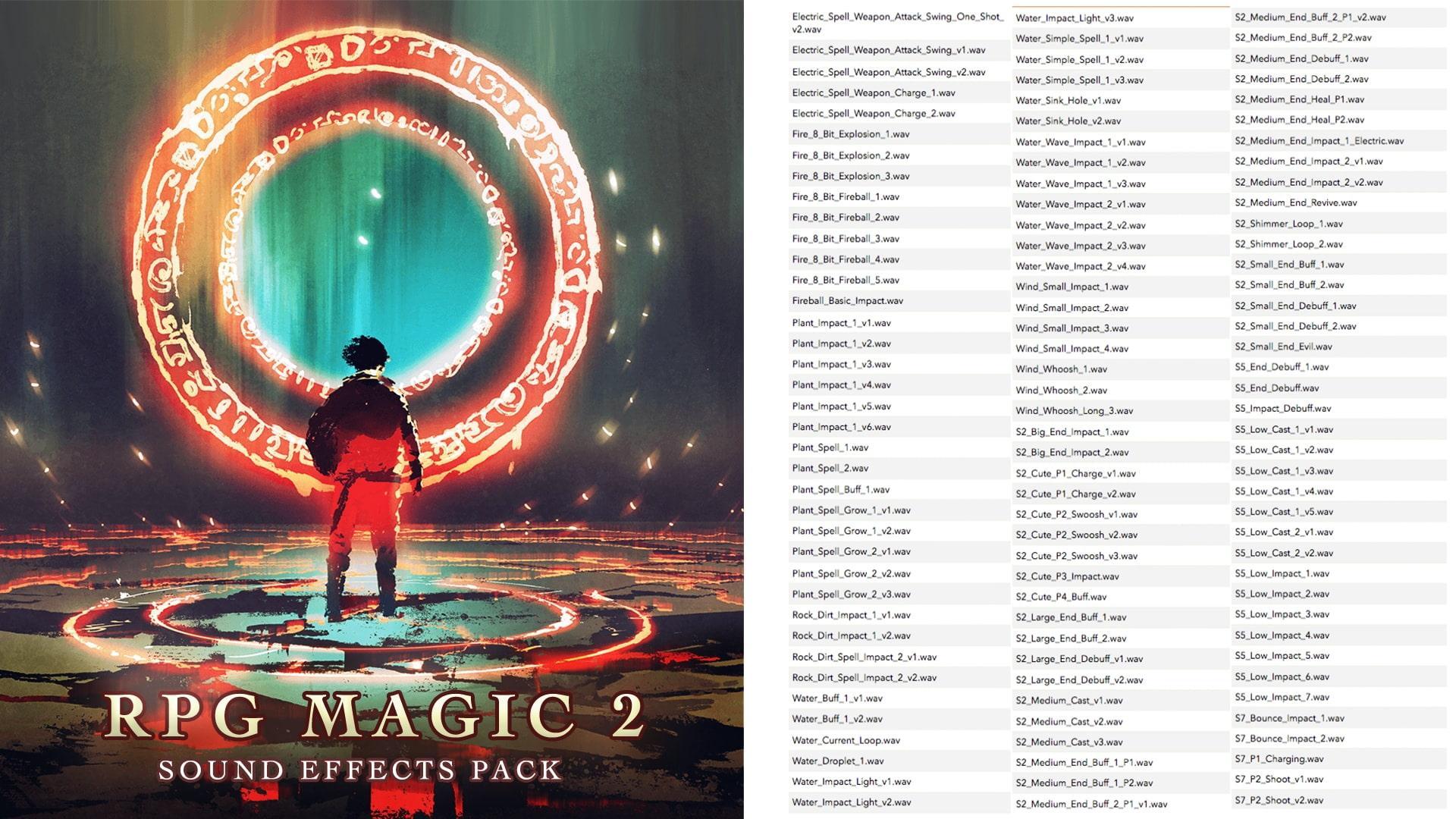 【効果音素材】RPG MAGIC SOUND EFFECTS Vol.2