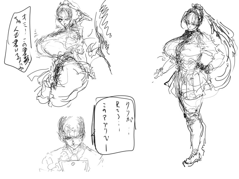 女の子が汚いデブになる