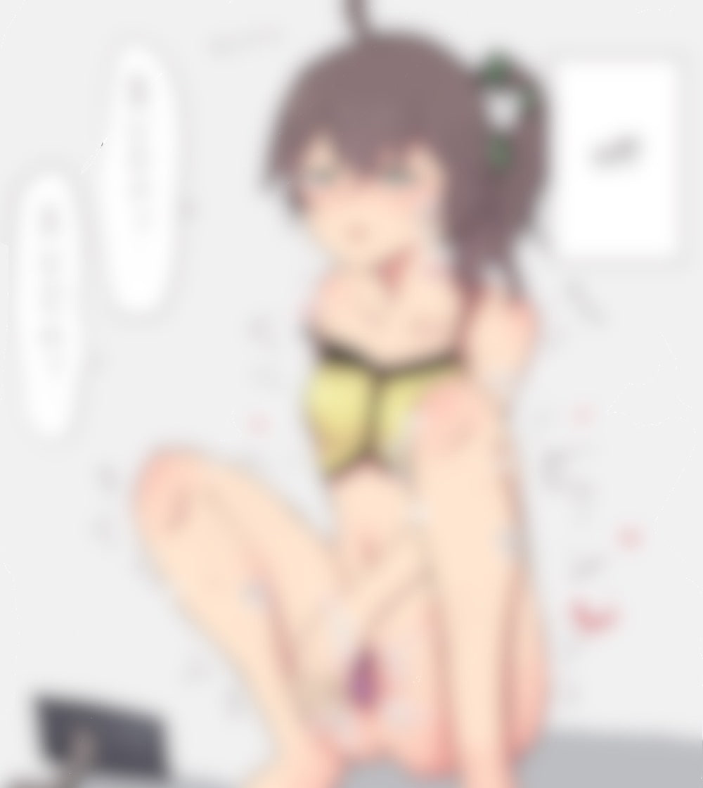 裏垢で密かにオナ声を投稿してる夏○まつりちゃん(全カラー10p)