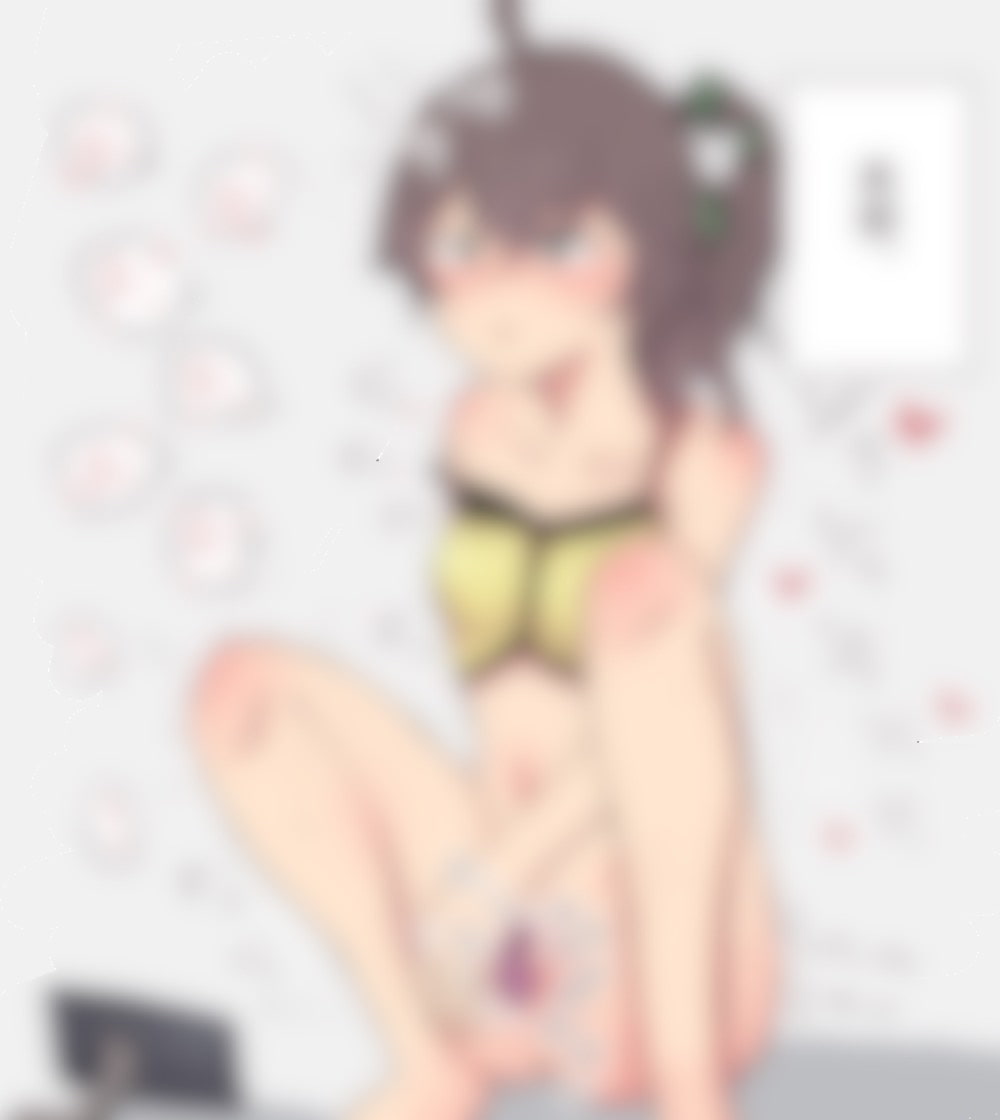 裏垢で密かにオナ声を投稿してる夏○まつりちゃん(全カラー10p)