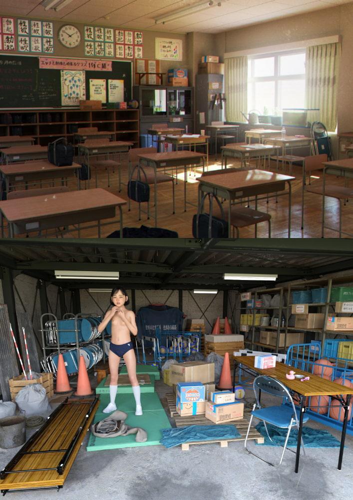 #全裸放置 前編 処女喪失編 後編 大量ザーメン発射編