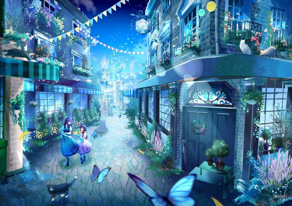 Angel's Ladder 雨月レイ風景画集