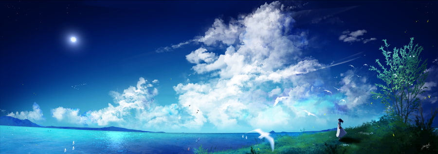 Angel's Ladder 雨月レイ風景画集