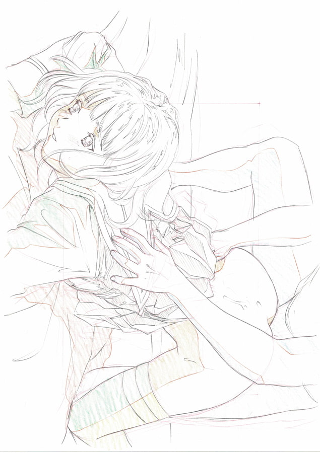 ア◯ズヒロインエロパロラフ原画集