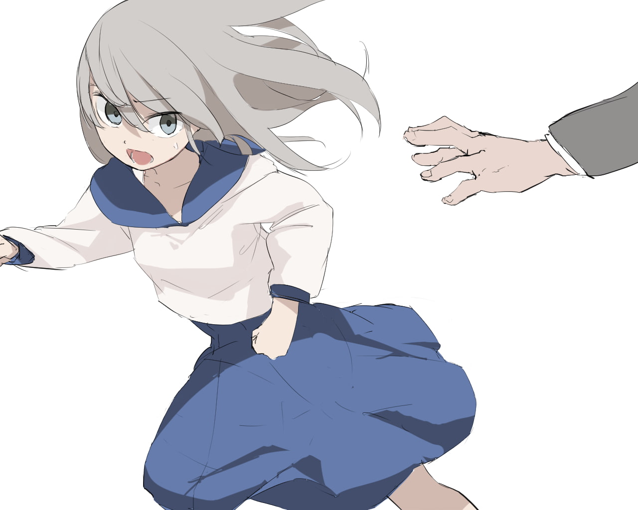 捕まったら絶対えっちなことされる果たして逃げ切れるか