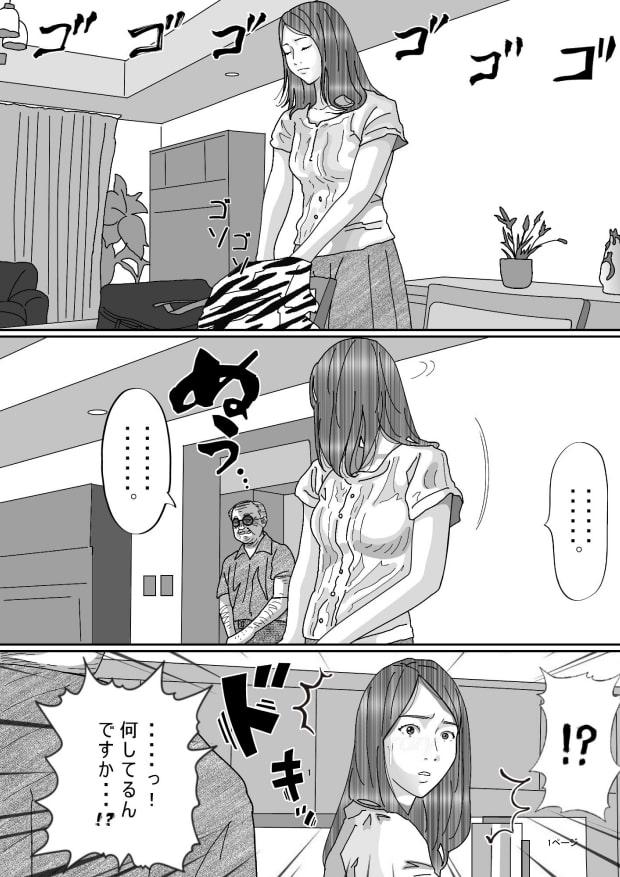 夫のキモいハゲ上役に犯された私