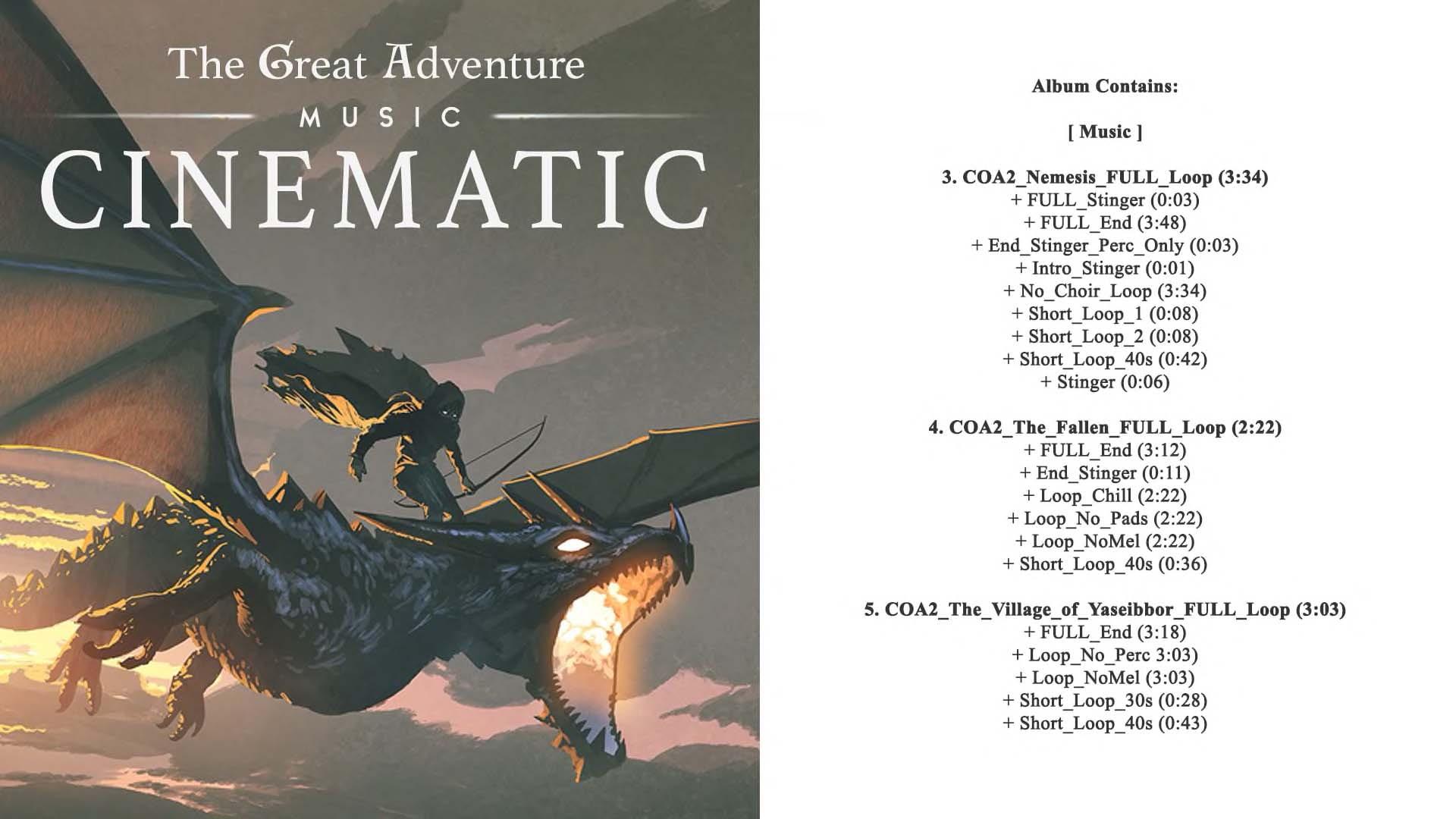 【BGM素材】Cinematic Orchestral Adventure Music Pack 2