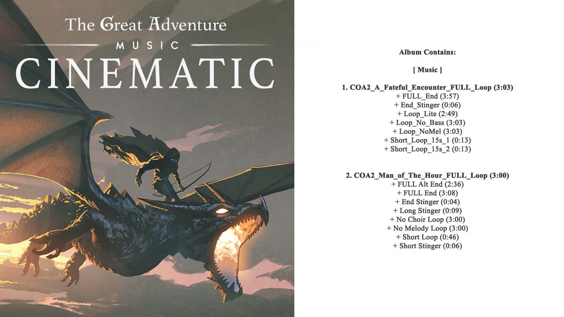 【BGM素材】Cinematic Orchestral Adventure Music Pack 2