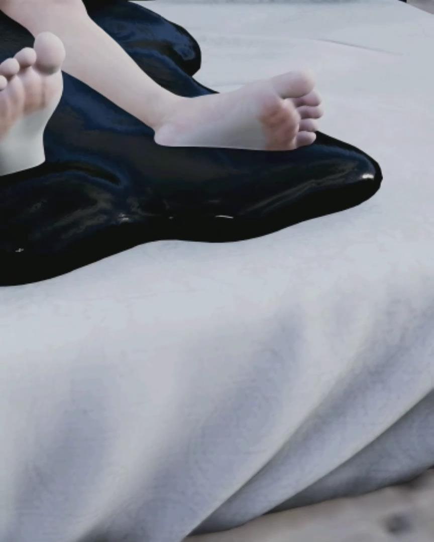 symbiote slime simulation video 01 共生粘液模拟视频01