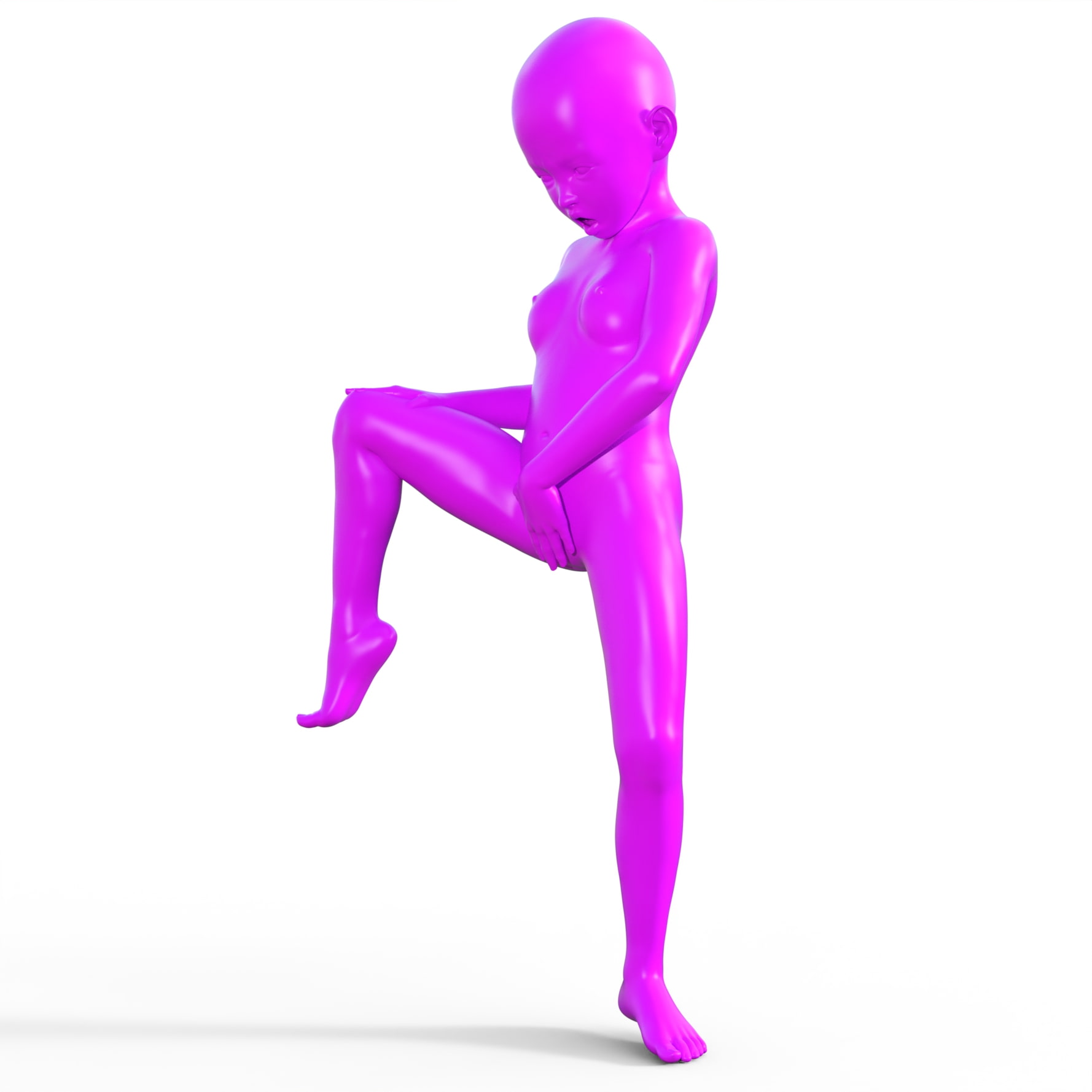 【トレースOK・クレジット不要】少女ポーズ集