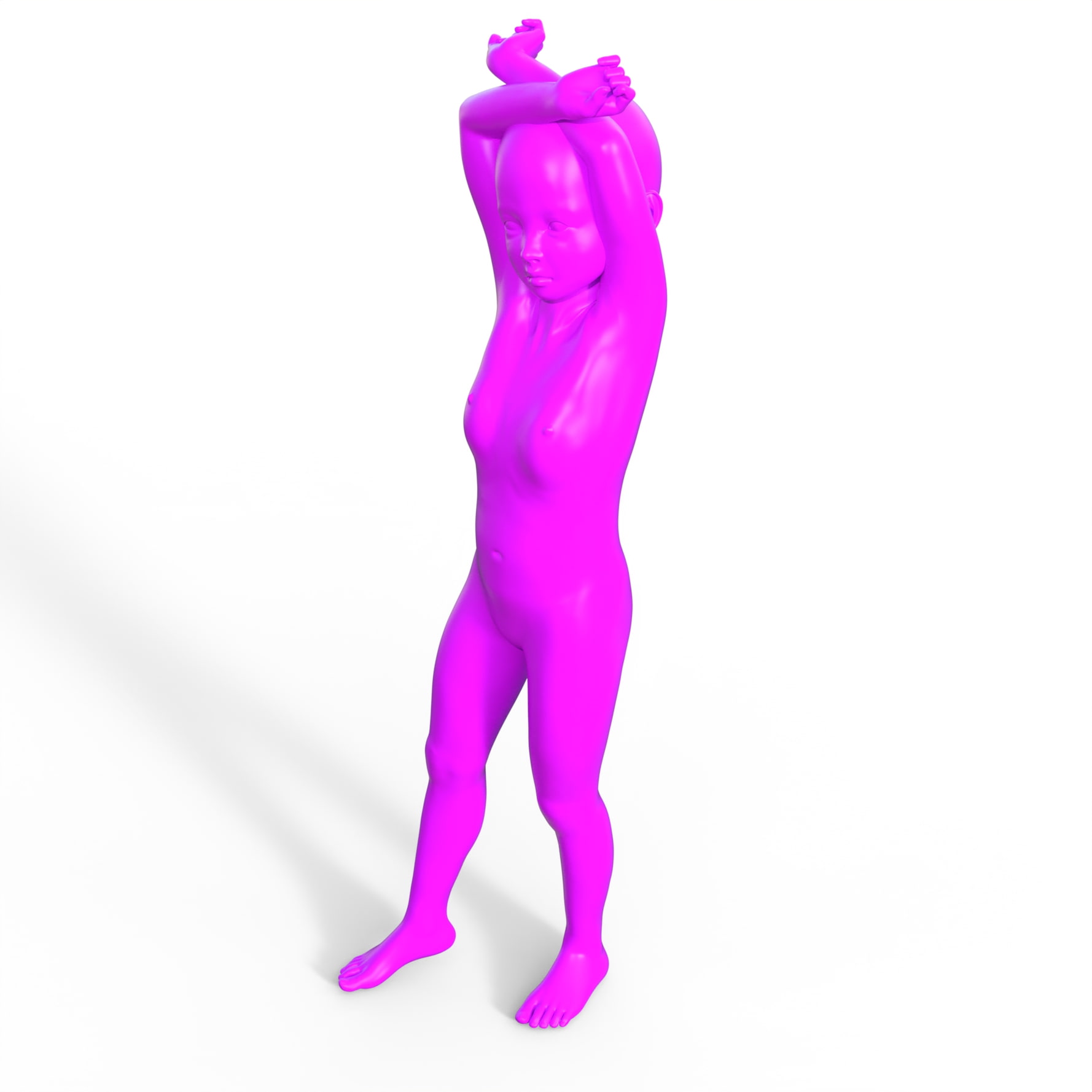 【トレースOK・クレジット不要】少女ポーズ集