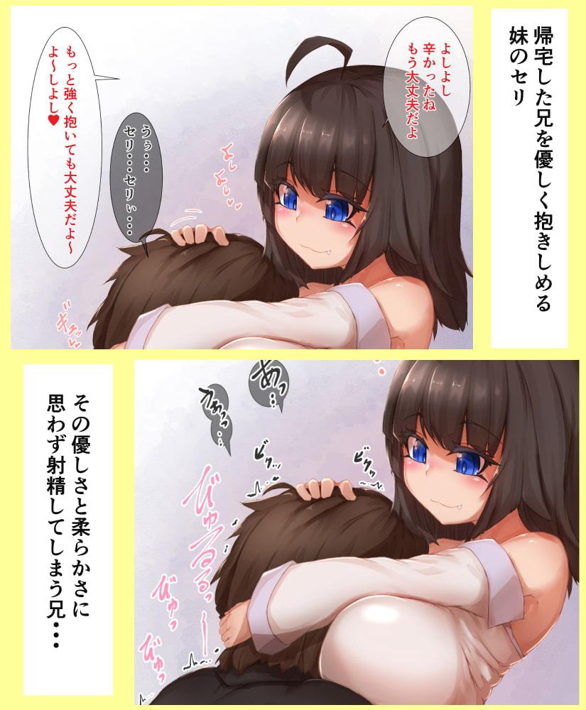 黒髪ロリ巨乳な妹といちゃらぶっクスする話