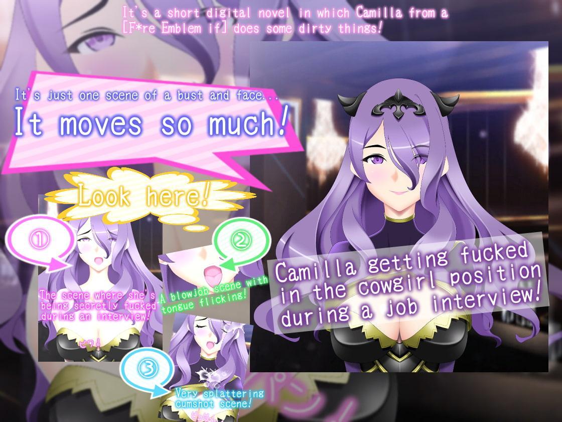 面接中に騎乗位でハメられるカミラ![Camilla getting fucked in the cowgirl position during a job interview!]