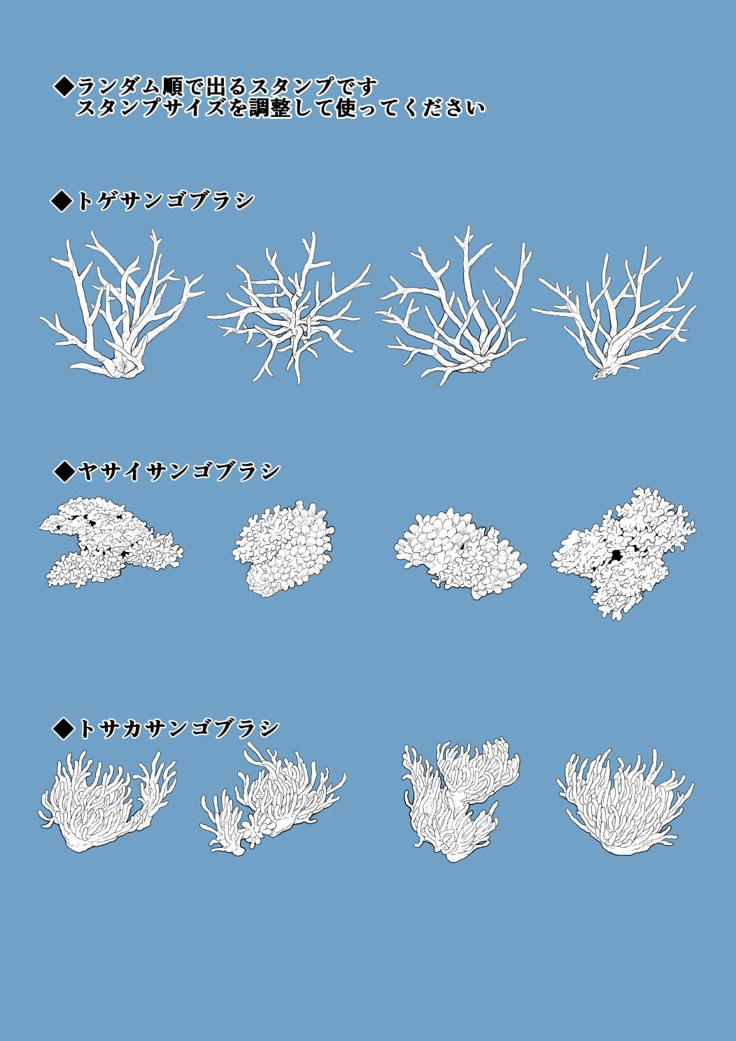 熱帯魚&サンゴブラシセット