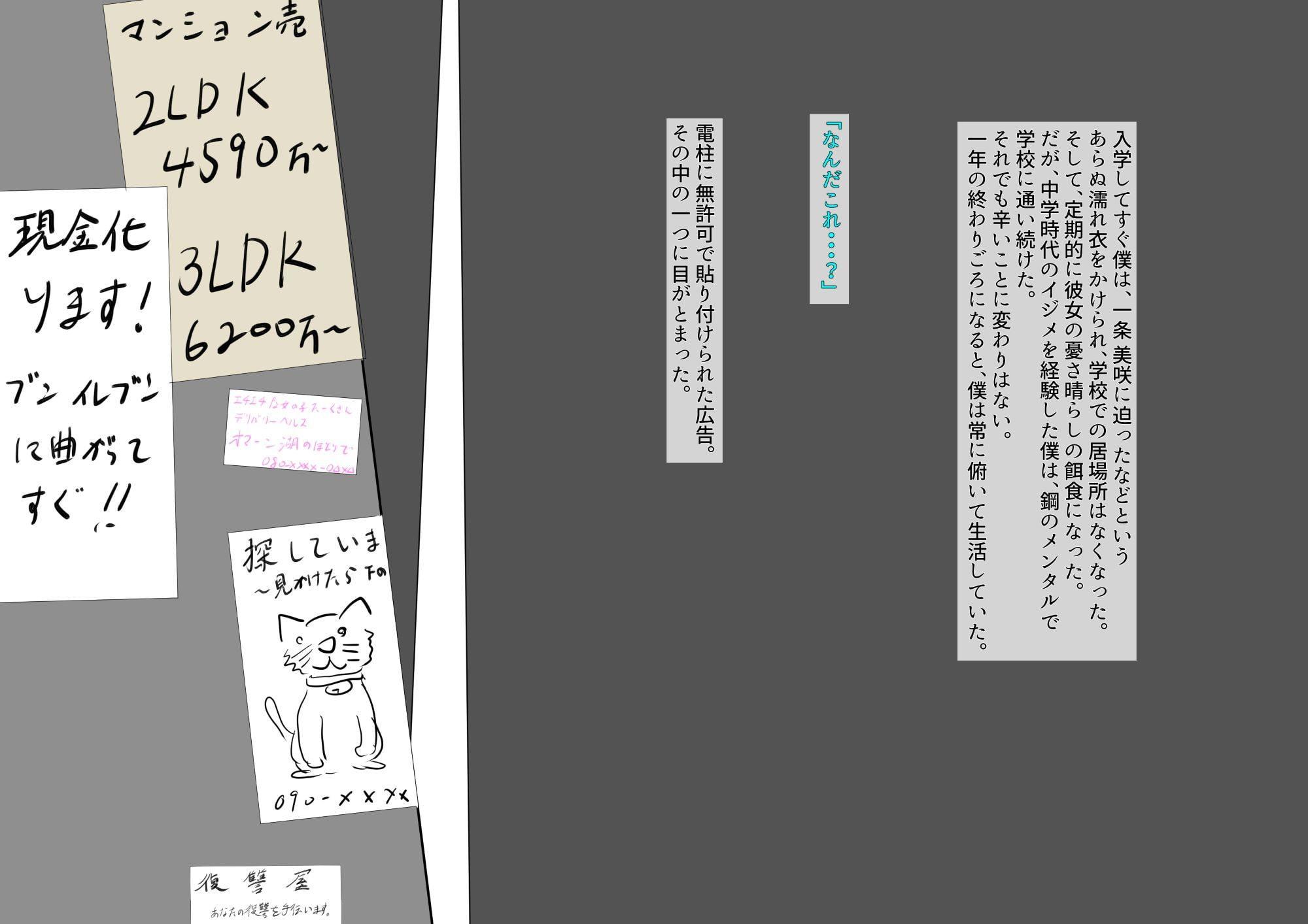 俺をいじめていた女を1週間拉致監禁して復讐する話 ～1日目～