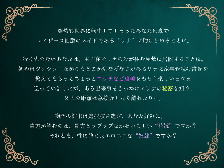 【処女作】異世界でツンツンしたメイドを俺に従順な奴隷にするまで