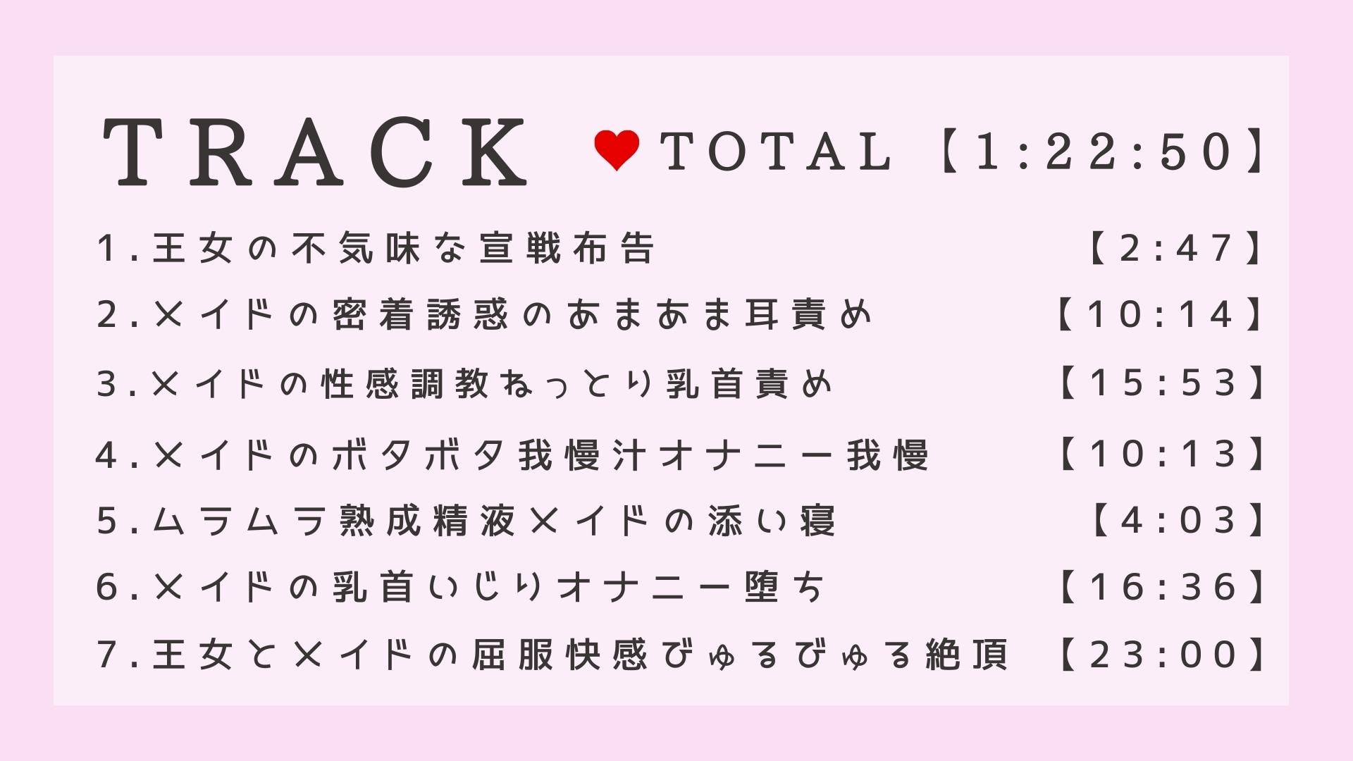 【オナニー誘惑我慢】年下王女と美しいメイドの甘い罠