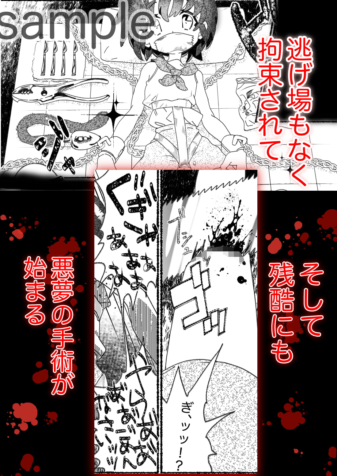 ショタを拉致・改造して作った膝下欠損獣耳ペットはじめて交尾