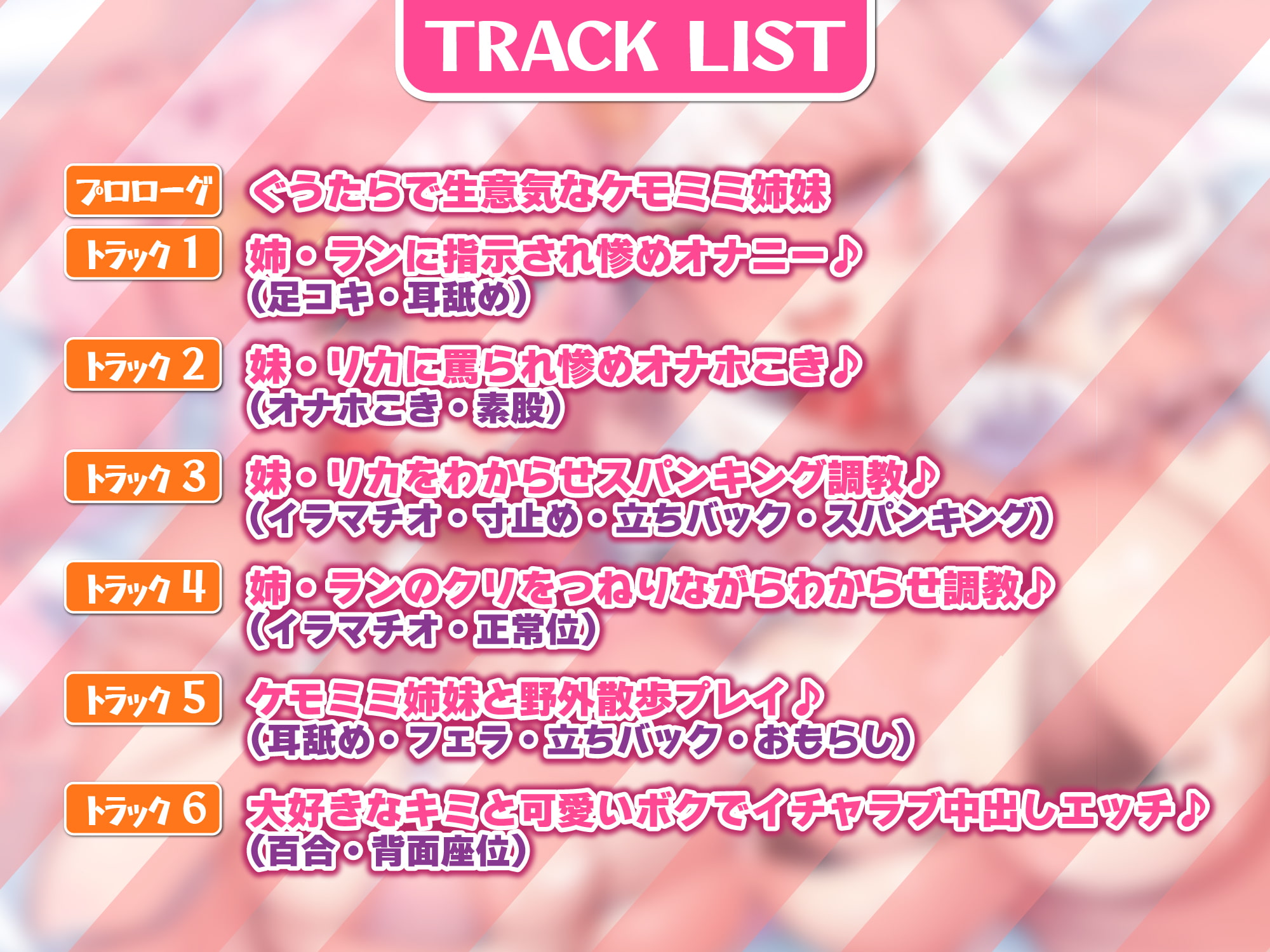 【KU100】ぐうたらケモミミ姉妹をオホ声ペットに♪ 〜ヒトを見下す生意気なメスをお仕置き交尾でわからせるwww〜【りふれぼプレミアムシリーズ】