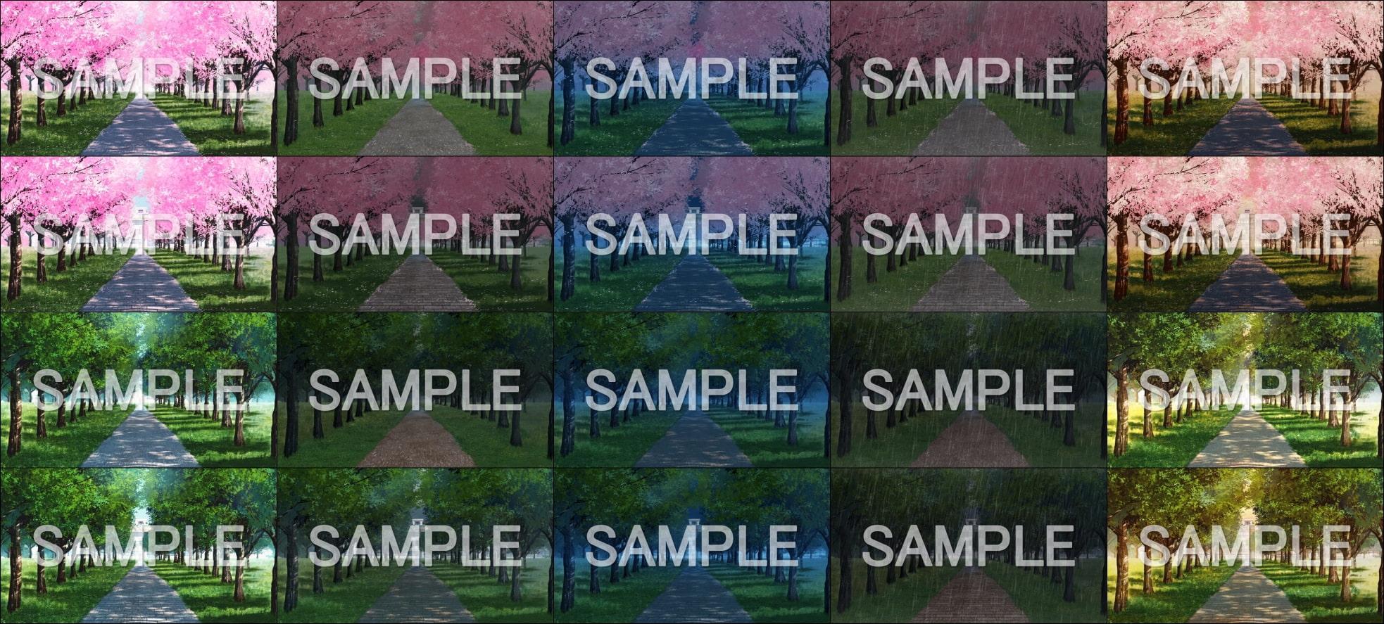 みにくる背景CG素材集『自然&春編』part05