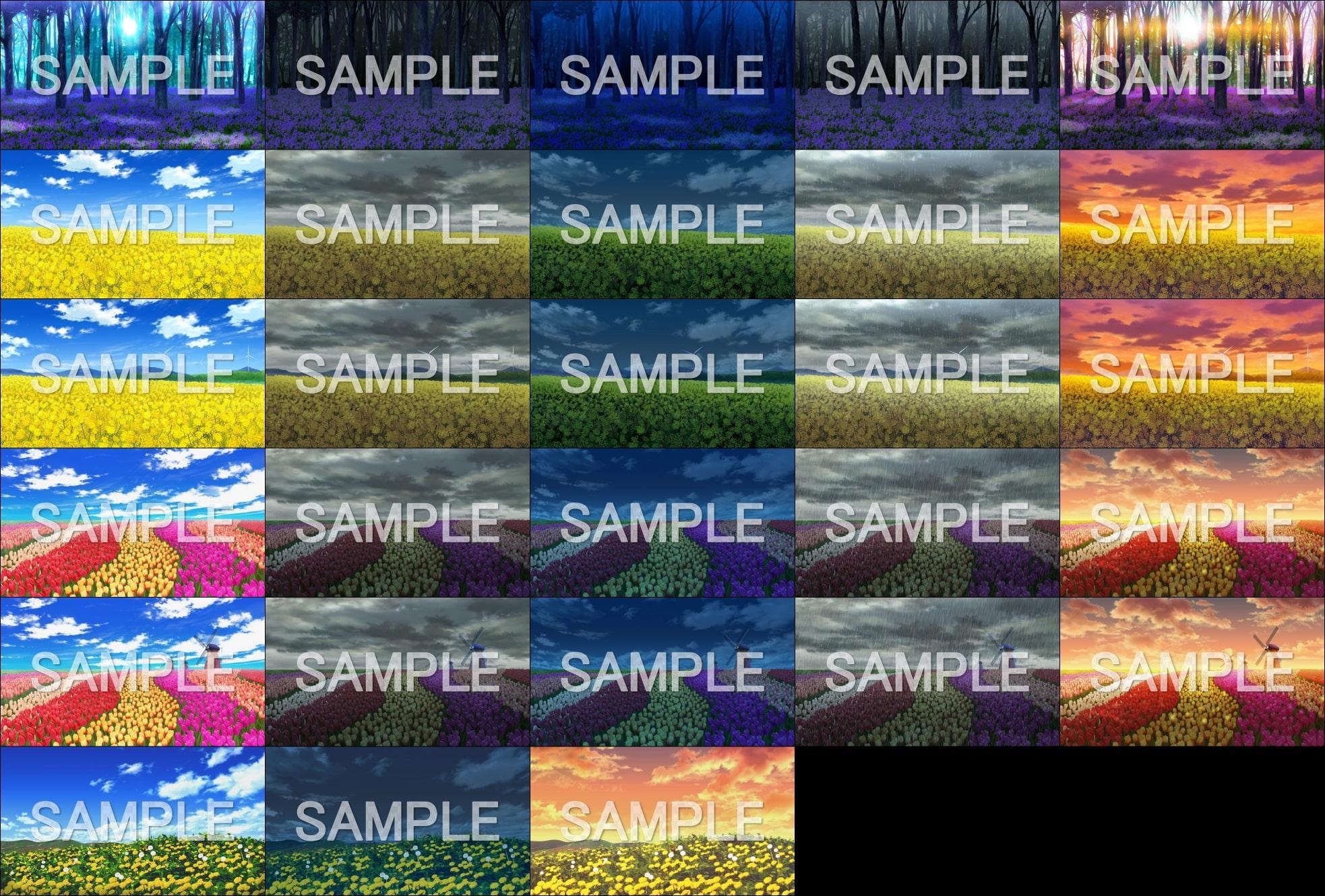 みにくる背景CG素材集『自然&春編』part05