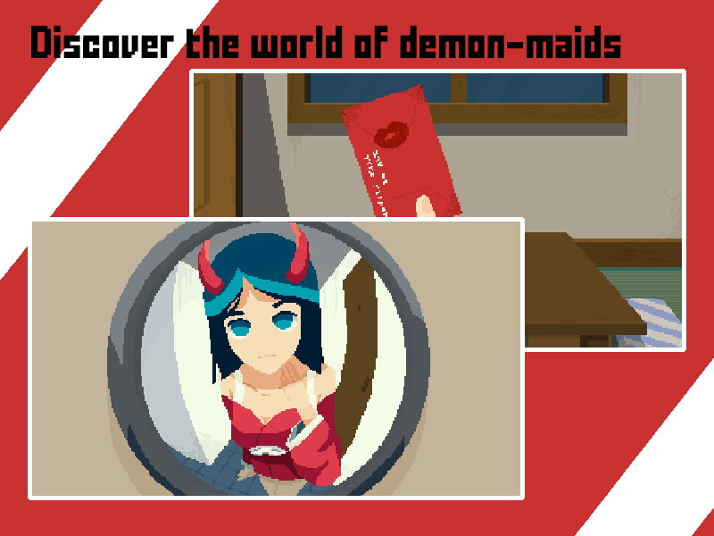 Demon-maid lovers. Amazing night meeting