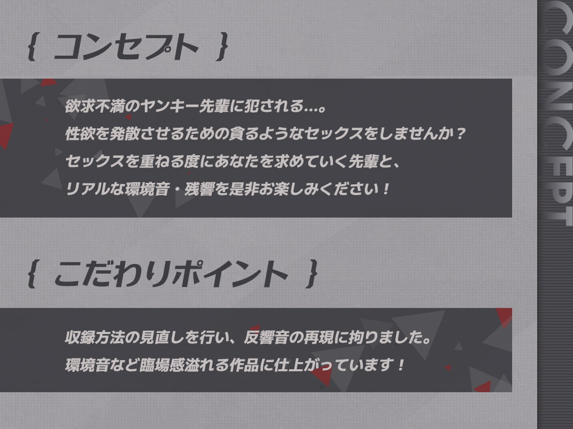 ヤンキー先輩の性処理道具にされた話～空虚な彼女の欲望はセックスで満たされる～