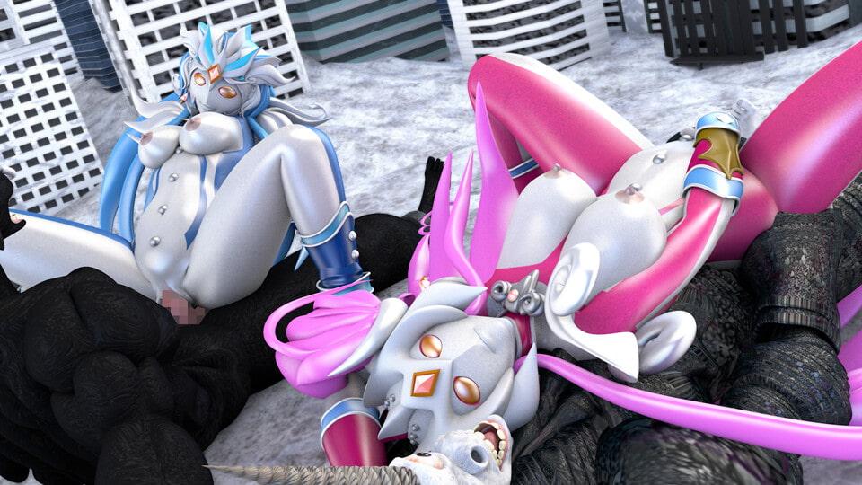 【ブレイヴフュージョンズ】超催眠術星人の輪姦乱交【プロローグ】ピストン速度4段階/ループアニメGIF