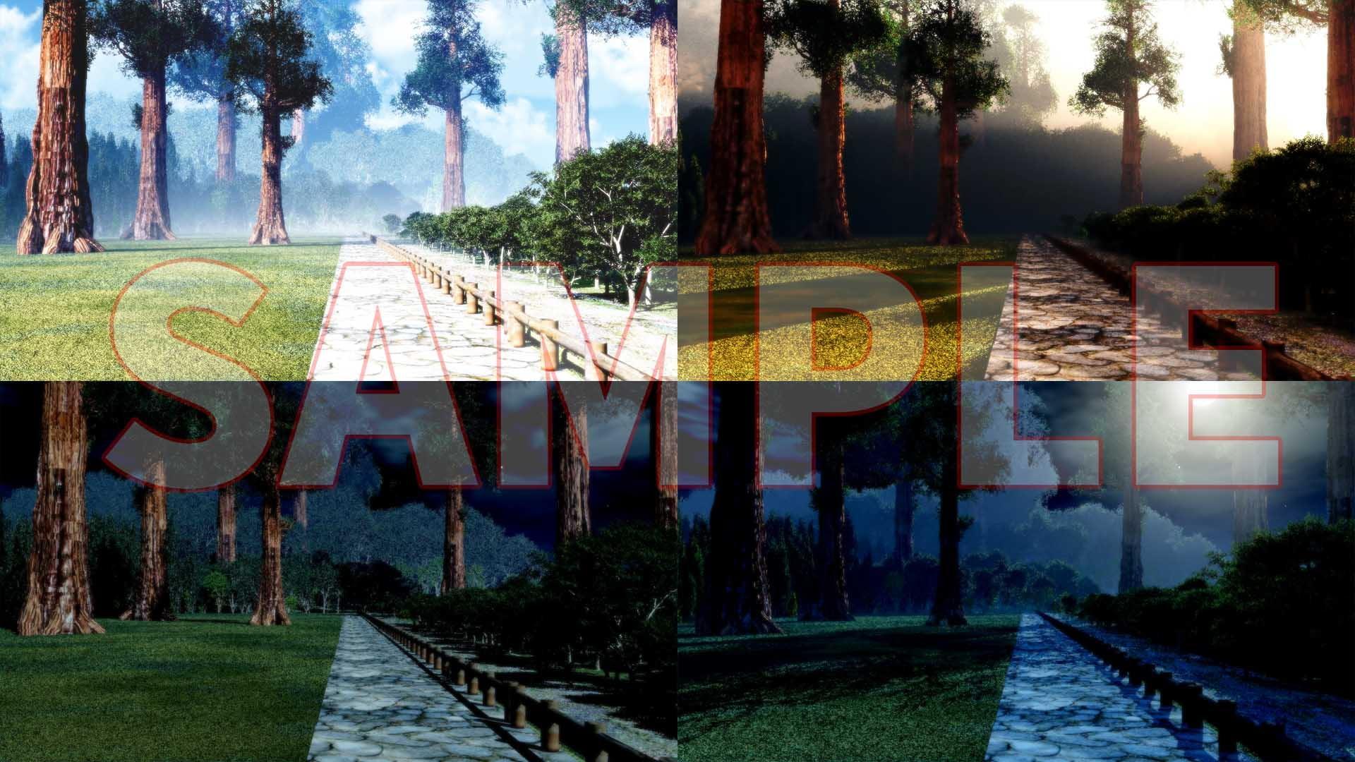 背景素材CG(1)「自然公園」