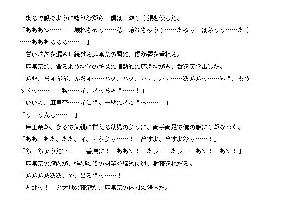 いけない兄妹〜義妹・麻里奈の柔らかい白い尻〜