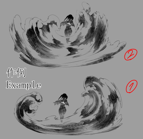 素材をどうぞ『黒煙04』