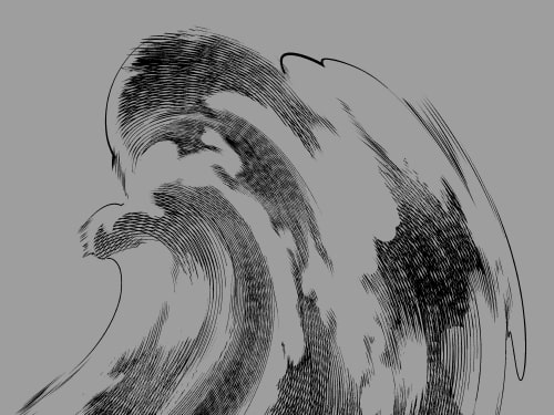 素材をどうぞ『黒煙04』