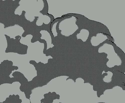 素材をどうぞ『核爆発モノクロ』