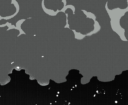 素材をどうぞ『核爆発モノクロ』