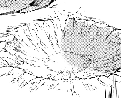 素材をどうぞ『戦闘の穴6種』