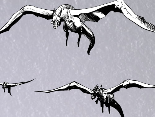 素材をどうぞ『ドラゴンモブ2』