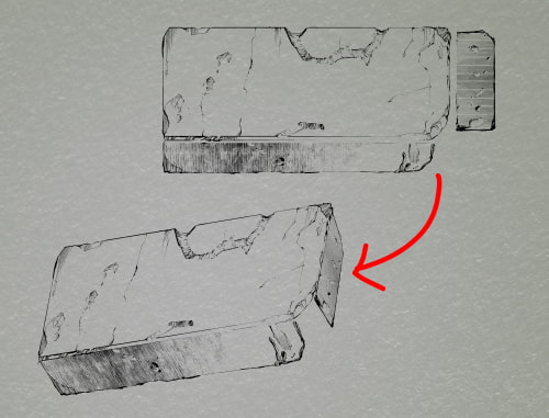 素材をどうぞ『簡単ガレキ作成セット』