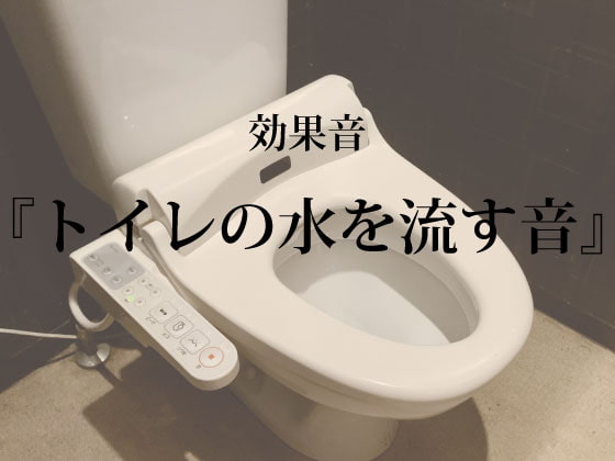 【効果音】トイレの水を流す音【フリー素材】
