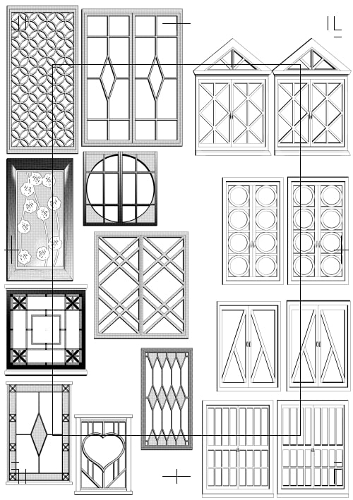 素材をどうぞ『おしゃれ窓』