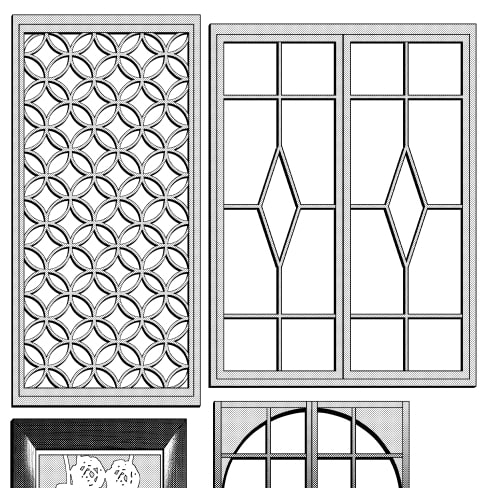 素材をどうぞ『おしゃれ窓』